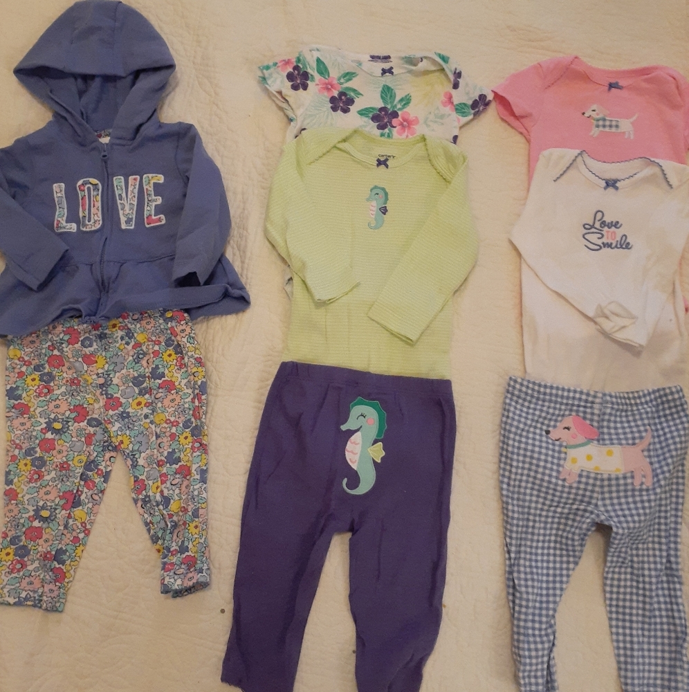 3-6 month girl outfits